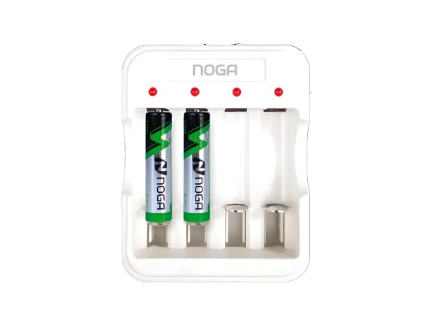 &u+ CARGADOR PILA AA Y AAA NOGA NG-5100